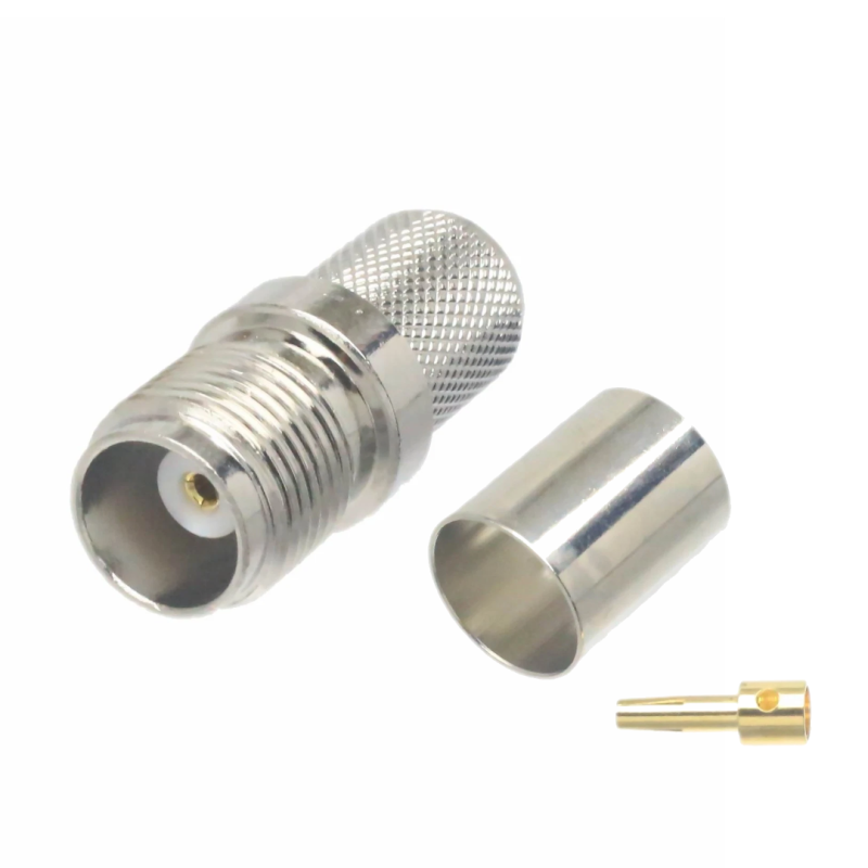 Złącze gniazdo TNC na kabel LMR300 zaciskane