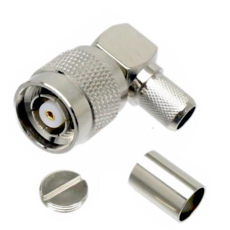 Złącze wtyk TNC-RP KĄTOWY na kabel LMR300 