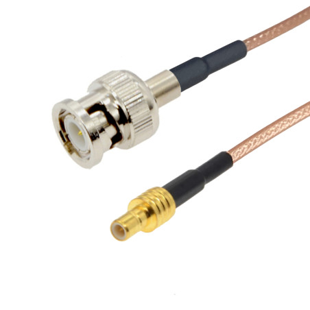 Pigtail BNC wtyk / SMB wtyk RG316 2m